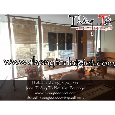 cho thuê mành tre 7